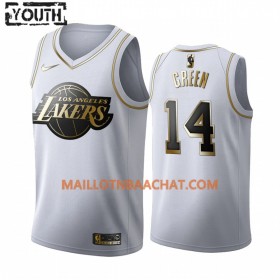 Maillot NBA Los Angeles Lakers Danny Green 14 Nike 2019-20 Blanc Golden Edition Swingman - Enfant